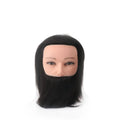 Good Quality Barber Training Head 100 Human Hair Mannequin Men Head With Hair for Training