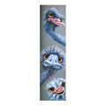 DIY Diamond Painting Cross Stitch Three Ostrich Full Mosaic Kit Big Wall Painting Square Stones ASF810
