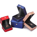 Wholesale Luxury Jewelry Packaging Box with Light Green Storage Box Pendant Necklace Bracelet Ring Earrings Led Jewelry Box