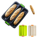 Food Grade BPA Free Silicone French Bread Baking Tray Non Stick  Tray French Bread Mould  Pan