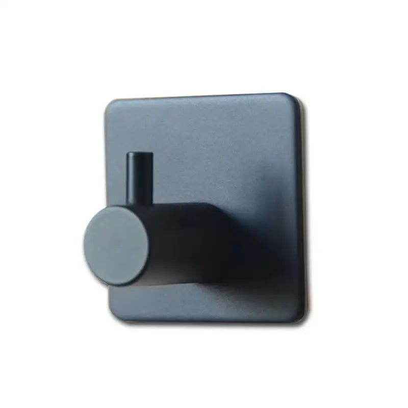 Modern Stainless Steel Waterproof Towel Hooks Wall Mount Adhesive Coat Hook Easy Installation 5-Year Warranty for Bathroom