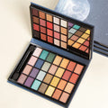 Luminous Metallic Shimmer Eyeshadow Palette in Bulk Cosmetics with No Logo Powder Form