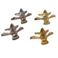 Stock Supply Box Accessories 41 X 61mm 3 Colors Decorative Zinc Alloy Metal Feet Corner