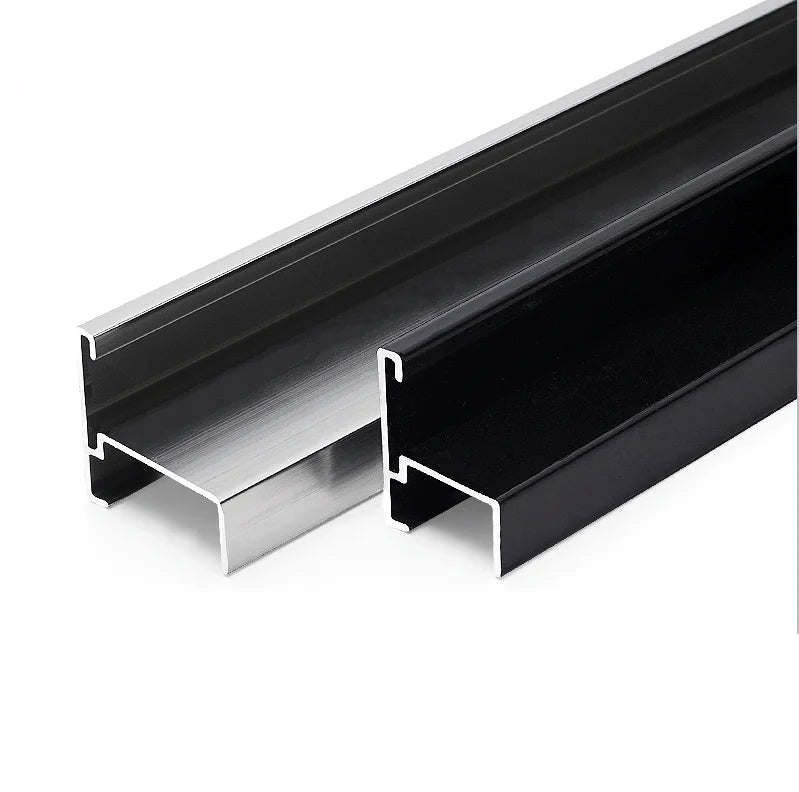 Cheap Price Silver 16mm Toilet Cubicle Partition Door Stop Aluminium Alloy Profiles for Washroom HPL Board
