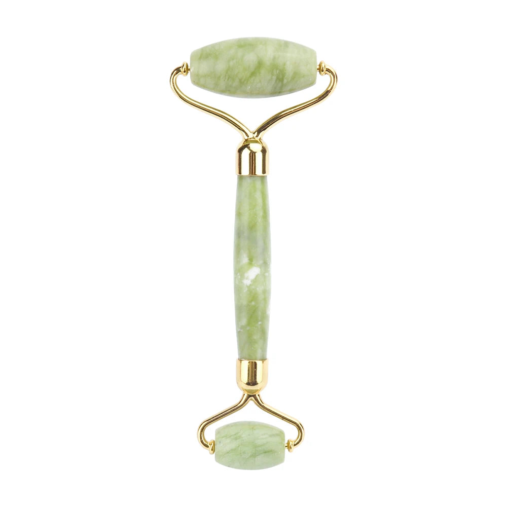 Huiying Xiuyan Jade Facial Jade Wholesale Double Face Roller For Cosmetic