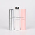 Portable Aluminum Atomizer Bottle Twist-Up Mouth Spray Essential Oils Glasses Customizable