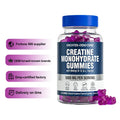 Private Label Pre Workout Supplement Creatine Monohydrate Energy Gummy Creatine Gummies for Muscle Growth Gummy