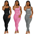 2026 Custom Logo Women Sets High Quality Cotton Short Sleeve Shirts Leggings Set Clothing Women Two Pieces Loungewear Sets MegaBDM