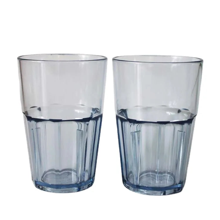 Factory Hot Plastic SAN Cup Polycarbonate Octagonal Cup Plastic Beer Cup