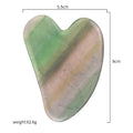 Diy High Quality Citrine Fluorite Ocean Grass Agate Gemstone Gua Sha Massage Tool for Face and Body