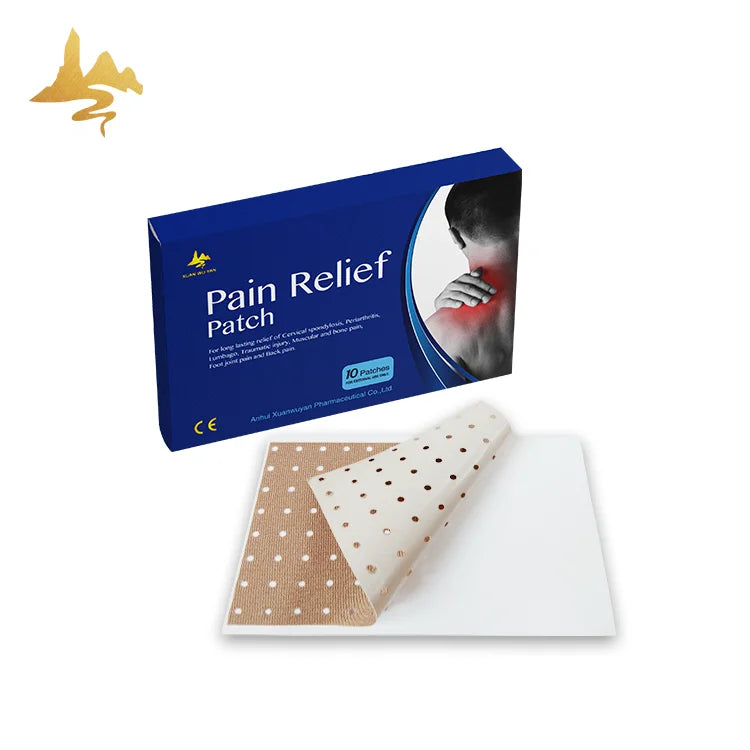 Wholesale Private Label 12 Pcs Pack Arching Bunion Tone Pain Stiffness for Foot Pain Patches 3-Year Shelf Life
