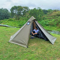 Outdoor Ultralight Pyramid Tent  Camping Complete Teepee Other Tent for Adults Waterproof Double Layer Large Gear Tipi