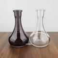 Glass Hookah Vase Shisha Base Embossing Process Bottles Chicha Accessories Light Black Clear LM-V073