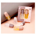 Hot Selling DEROL 2pcs/set  Moisturizing Hydrating Lip Gloss Day and Night Nutritious Lip Plumping Oil Set