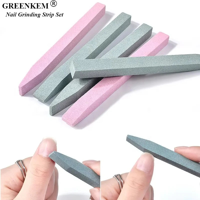 Manicure Tools Nail Set Grinding Strip Set Scrub Strip Nail Stone Baton Home Hand Special Full Set Buffers Nails