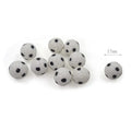 Cute Mini Football Cabochon Round Resin Educational Model Toy Sports Miniature Dollhouse Ball