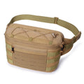 New Arrival Custom Logo Tactical Waist Crossbody Bag Waterproof Zipper Fanny Pack for Outdoor Travel Fishing Casual Use