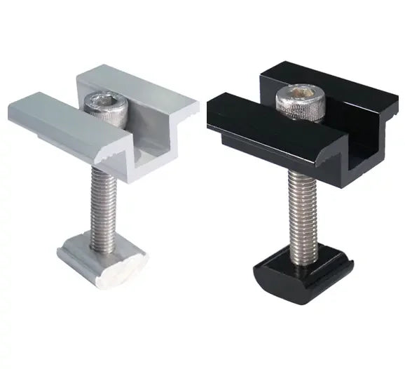 Good Price Photovoltaic Solar Mounting Accessories PV End Clamp for Fixing the Panels