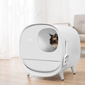 Auto Cat Litter Box Robot Machinery Large Electronic Smart Cat Toilet Closed Disposable Self Cleaning Automatic Cat Litter Box