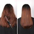 Hair Curling Tools  Comb 3in 1 Straightener Comb Hair Curler Brush Negative Ion Ceramic 32mm Brush Ionic PTC Heat Home Salon Use