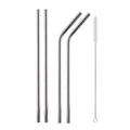Stainless Steel Straws Food Grade High Temperature Resistant Recycled Milk Drink Straws Stirring Stick