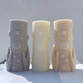 Two Designs Solar System Candle Molds Solar Planetarium Pillar Silicone Mould Astrological Home Decor Symbols Soy Wax Mold
