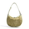 Custom Large Capacity Ladies Half Moon Tote Leather Handbag Woven Cowhide with Zipper Closure Portable Luxury Handbags for Women