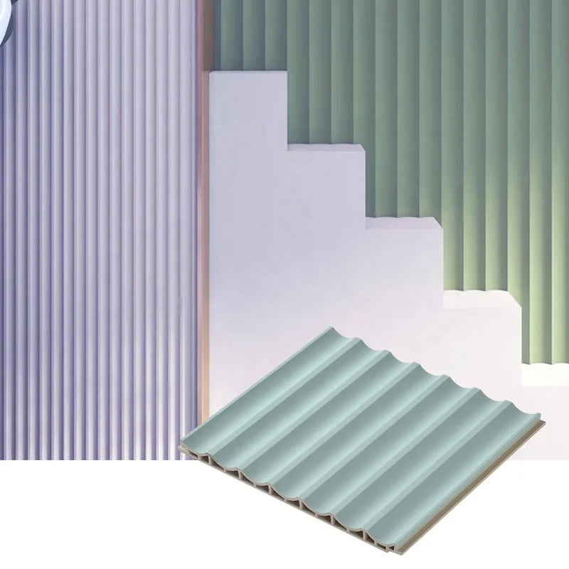 Modern Design WPC Wall Panel Waterproof and Fireproof PVC Panel for Household Wall Design Pattern