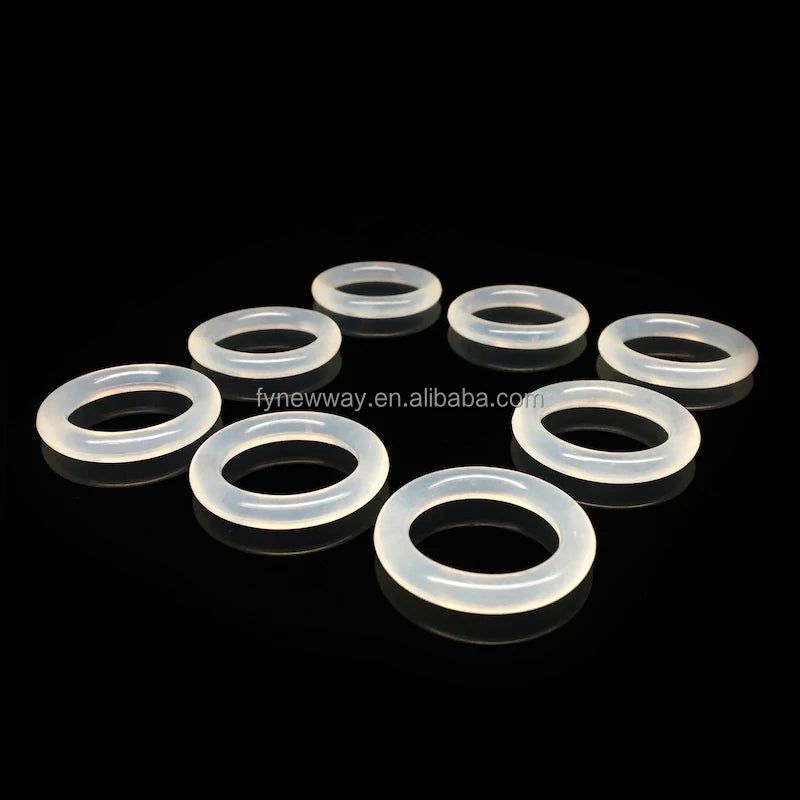 Wholesale Transparent Silicone O Rings with 20-90 Shore a Hardness ISO Certified OEM/ODM Available