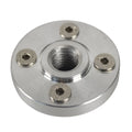 Raizi Quad Hole Flush Mount Threaded Flange for Use on Blades and Cup Wheels