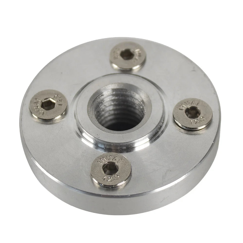 Raizi Quad Hole Flush Mount Threaded Flange for Use on Blades and Cup Wheels