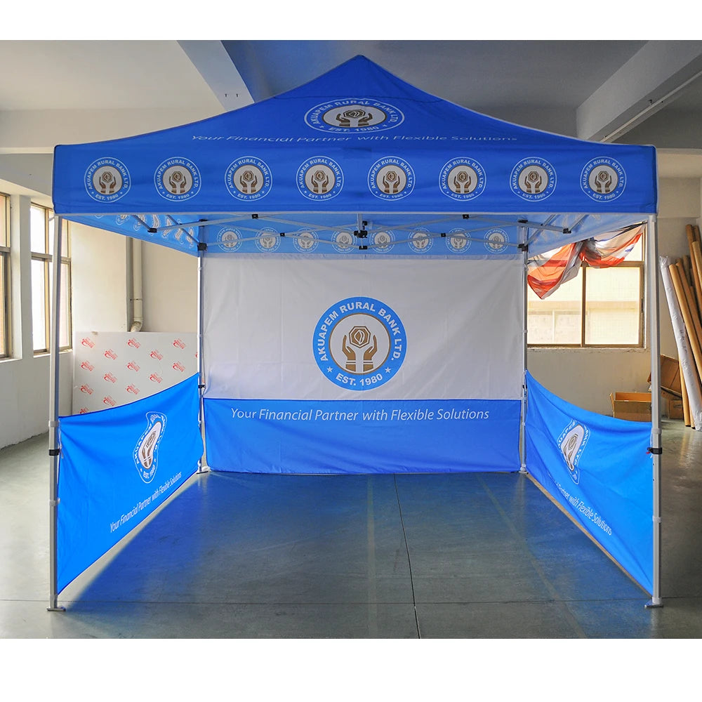 Customized Aluminum Alloy Pop up Gazebo Marquee Event Tent with Waterproof Canopy for Advertising Displays MegaBDM