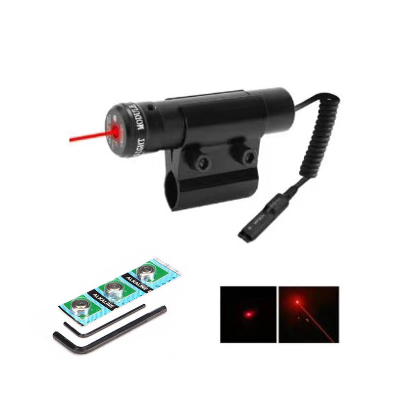 Mini Adjustable JG8 Tactical Hunting  Scope Red Sight with  Mount