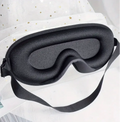 Luxury 3D Contoured Eyemask Comfortable Silk Memory Foam Adjustable Size Heated Function Knit Technics Relaxation Sleep Eye Mask