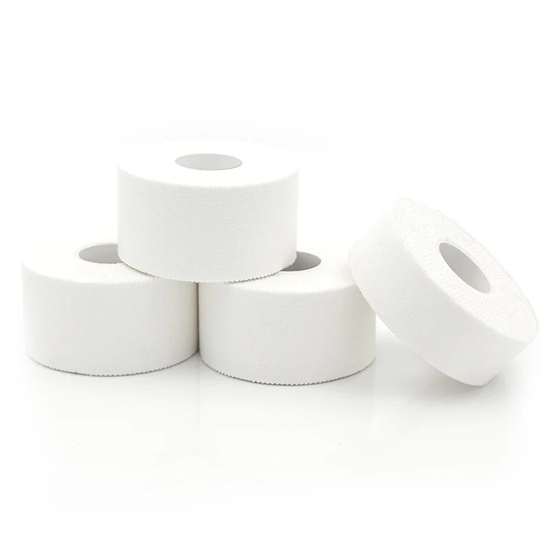 3.8M White Athletic Sports Tape for Athlete & Sport Trainers Fingers Ankles Wrist Rigid Sports Tape