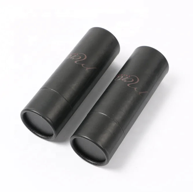 Luxury Deodorant Paper Tubes with Printing Perfume Bottle Round Box Push up Cosmetic Containers Beauty Packaging Tube