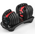 STOCK Ready Ship 24KG/40KG Steel Customizable Adjustable Dumbbell Set Home Gym Commercial Weightlifting Exercise Equipment