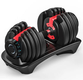 STOCK Ready Ship 24KG/40KG Steel Customizable Adjustable Dumbbell Set Home Gym Commercial Weightlifting Exercise Equipment