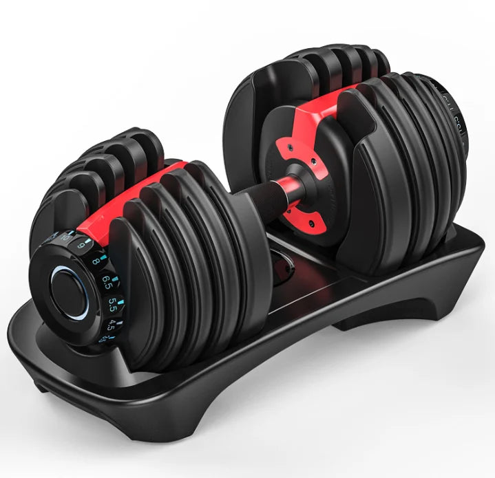 STOCK Ready Ship 24KG/40KG Steel Customizable Adjustable Dumbbell Set Home Gym Commercial Weightlifting Exercise Equipment