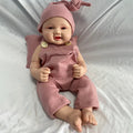 16 Inch Full Platinum Silicone Rebirth Baby Twins Rebirth Dolls Realistic Washable Floppy Newborn Boy/Girl for Children Gifts