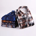 2021 Spring and Autumn New Fashion Men's Shirt Casual Plaid Shirt Wholesale Men's Shirt