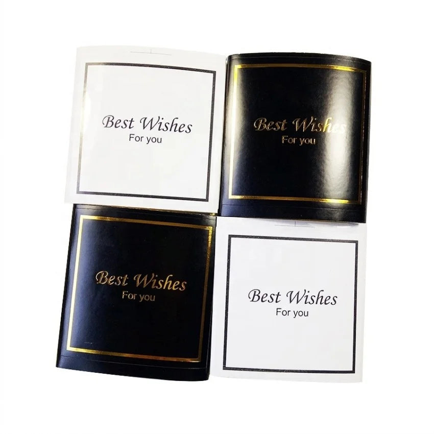 Custom Printed Self-Adhesive Round Stickers Waterproof Label Films for Products of All Shapes & Sizes