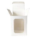 Hot Selling Custom Transparent Window Candle Box Packaging 8oz Boxes for Candles
