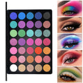 #35E Eyeshadow Palette Bright Color Matte Shimmer Makeup Long Lasting High Pigmented Eye Shadow