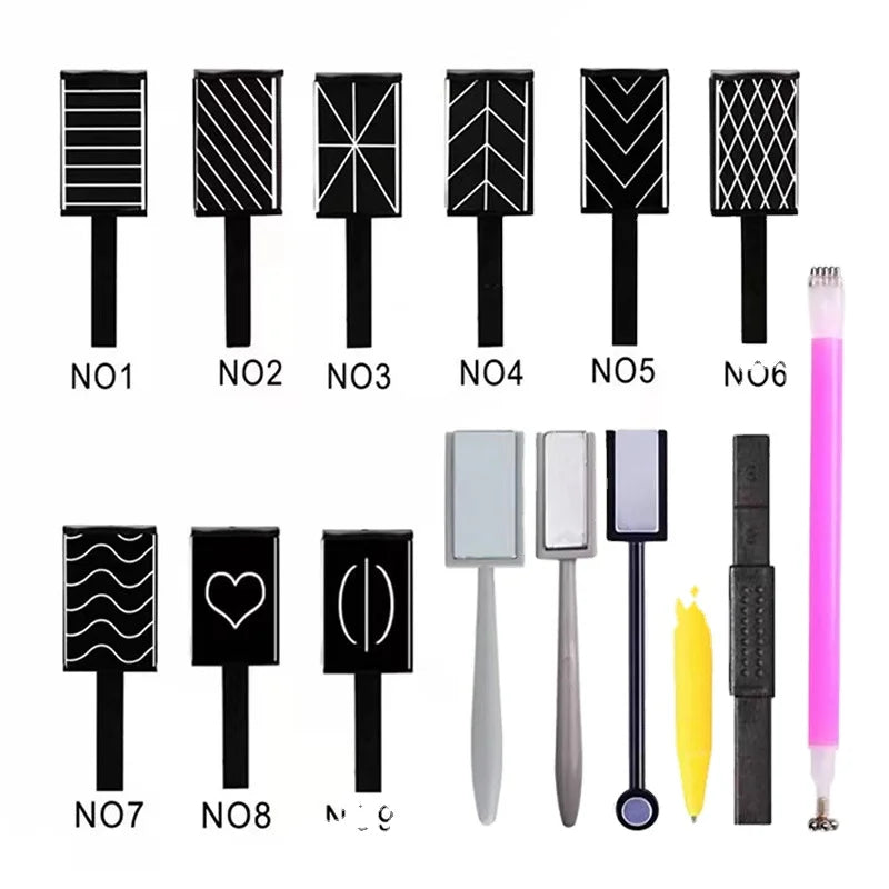 Wholesale Cat Eye Nail Gel Polish Varnish  Effect Strong Magnet Board or Nail Art Tool