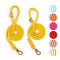 Esty Gift Set 2024 for Dog Luxury Pet Leash Shinny Gold Pet Rope Leash Classic Polyester Leash for Pets Dog Led Long Gold Buckle