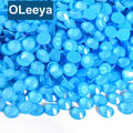 Factory Wholesale 100% Good Feedback Glass Stones Flat Back Cold Fixation Non Hot Fix Crystal Rhinestones for Nails Tumblers