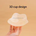 Adhesive Waterproof Seamless Matte Silicone Nipple Covers Reusable Anti-Sweat Breast Petals Hypoallergenic Skin Safe Pasties