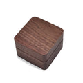 Luxury Wooden Small Jewelry Box Square Ring Gift Box Custom Wooden Jewelry Boxes