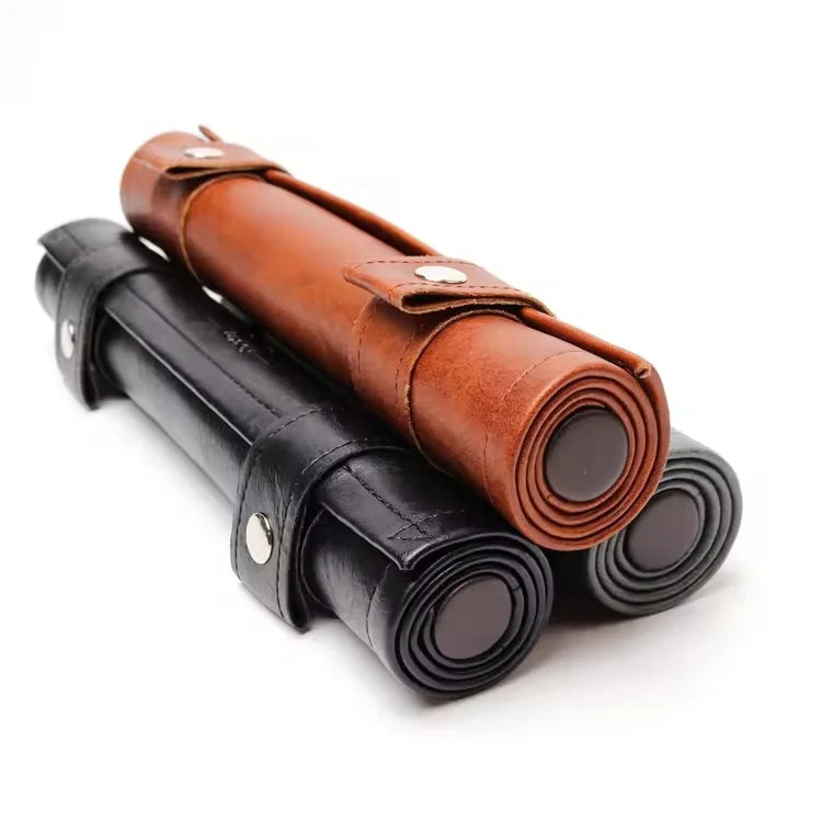 Wholesale Scroll Dice Tray and Rolling Mat with Zippered Dice Holder Storage Pouch